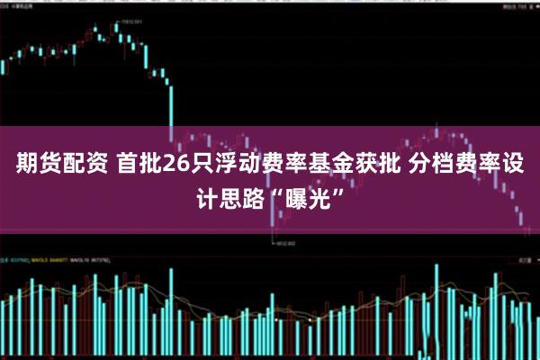 期货配资 首批26只浮动费率基金获批 分档费率设计思路“曝光”