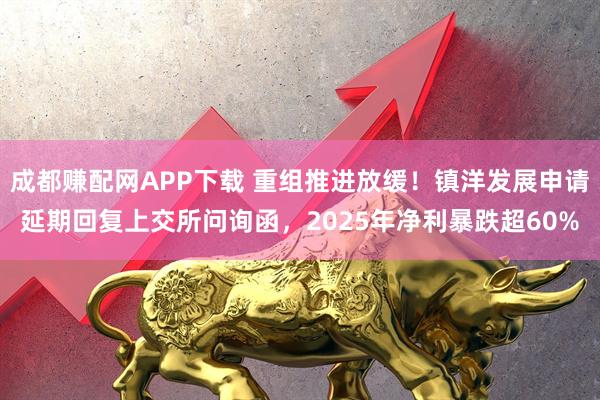 成都赚配网APP下载 重组推进放缓！镇洋发展申请延期回复上交所问询函，2025年净利暴跌超60%